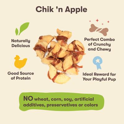 Chik 'n Apple Dog Treats, 16-oz bag