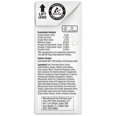 Real Pork Stew Grain-Free Wet Dog Food, 12-oz, case of 12