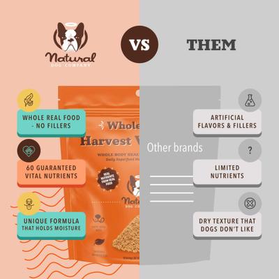 Harvest Vegetable Granules Dog Supplement, 8.47-oz bag