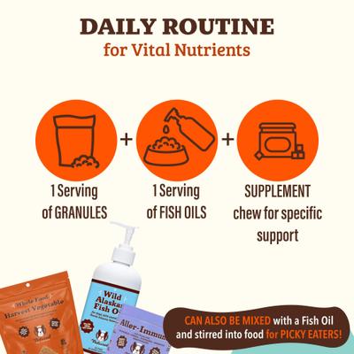 Harvest Vegetable Granules Dog Supplement, 8.47-oz bag