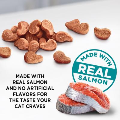 Golosinas Irresistibles de salmón suave para gatos, bolsa de 3 oz, paquete de 2