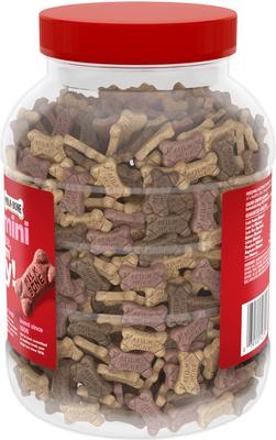 Paquete: Alimento seco Iams ProActive Health para adultos de razas pequeñas + Snacks Milk-Bone Mini's con sabor a carne de res, pollo y tocino