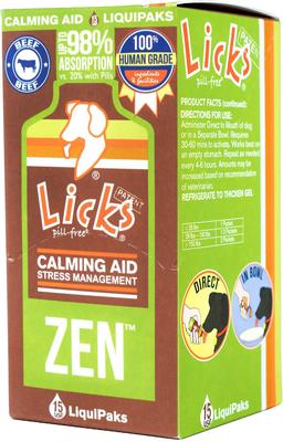 Pill-Free ZEN Calming Roasted Chicken Flavor Dog Supplement, 15 count