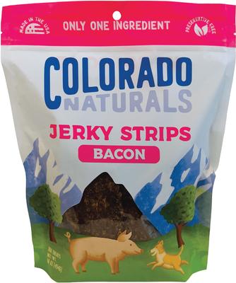 Bacon Jerky Dog Treats, 16-oz bag