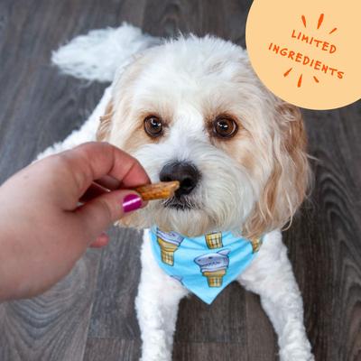 Grazers Turkey Jerky Dog Treats, 4-oz pouch