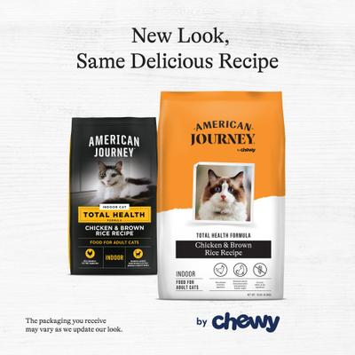 Indoor Cat Total Health Formula Chicken & Brown Rice Recipe Dry Cat Food, 45-lb bundle