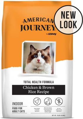Indoor Cat Total Health Formula Chicken & Brown Rice Recipe Dry Cat Food, 45-lb bundle