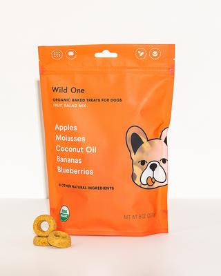 Organic Fruit Salad Baked Dog Treats, 8-oz bag