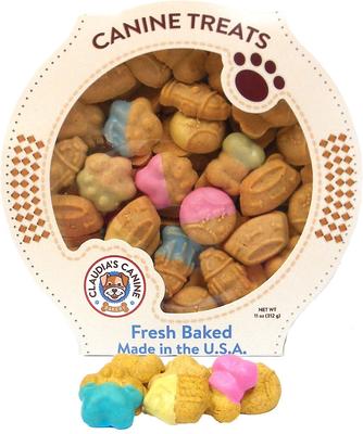 K-9's Favorite Things Peanut Butter Baked Dog Treats, 11-oz tub