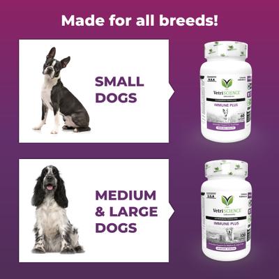 Immune Plus Immunity Support for Small Dogs, 60 count