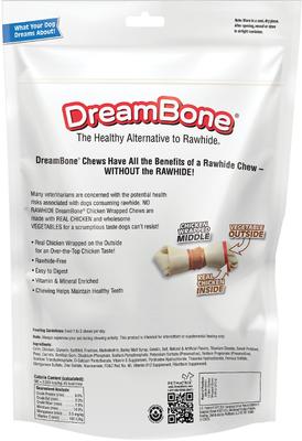 Mini Chicken Wrapped Bones Dog Treats, 16 count