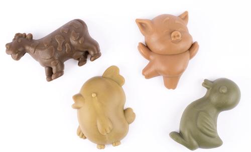 Farm Animal Chews Dog Treats, 6 count