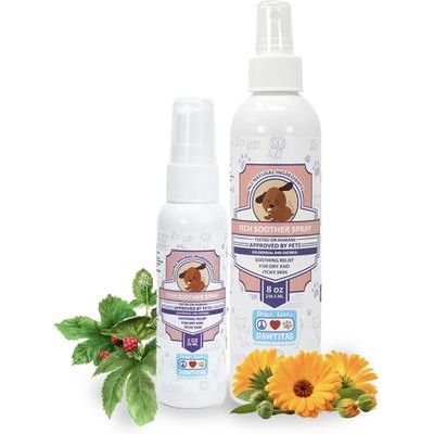 Hidratante orgánico hipoalergénico para perros que alivia la picazón, botella de 2 onzas líquidas