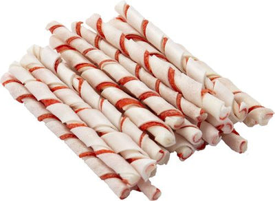 Premio para perros Dental Twists Tarter Control con sabor a pollo, 35 unidades