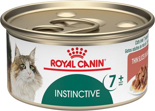 Feline Health Nutrition Instinctive 7+ Thin Slices in Gravy Canned Cat Food, 3-oz, case of 24