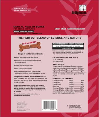 Smoked Bacon Flavored Grain-Free Mini Dental Dog Treats, 40 count