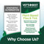 Champú natural para gatos con fórmula a base de plantas contra pulgas y garrapatas, botella de 355 ml