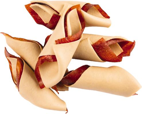 Golosinas masticables de pollo DreamChips para perros, 24 unidades