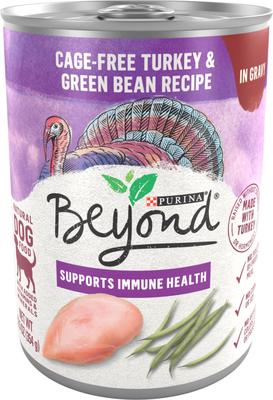 Turkey & Green Bean Recipe in Gravy Canned Dog Food, 12.5-oz, case of 12