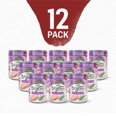 Turkey & Green Bean Recipe in Gravy Canned Dog Food, 12.5-oz, case of 12