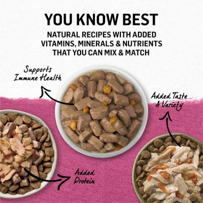 Alimento enlatado para perros con carne de res criada en granja y espinacas en salsa, 12.5 oz, caja de 12