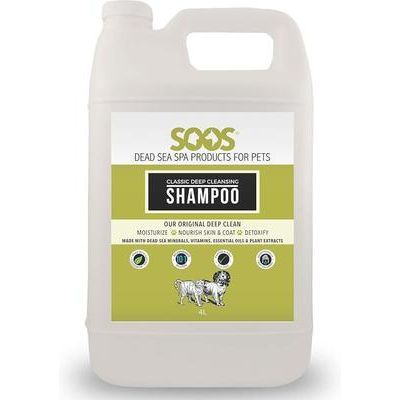 Champú clásico de limpieza profunda para perros y gatos, botella de 135 onzas líquidas
