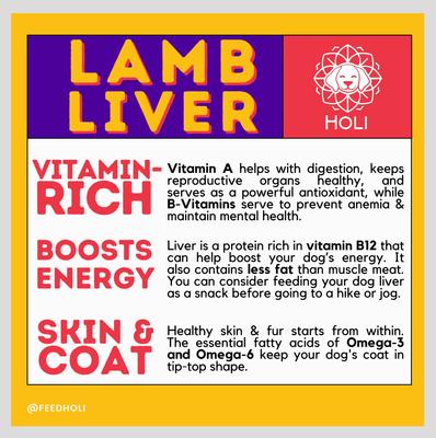 Lamb Liver Grain-Free Freeze-Dried Dog Treats, 4-oz bag