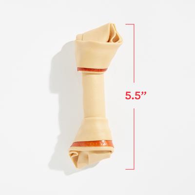 Medium Chicken Chew Bones Dog Treats, 4 count