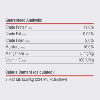 Golosinas para perros con huesos masticables de pollo medianos, 4 unidades