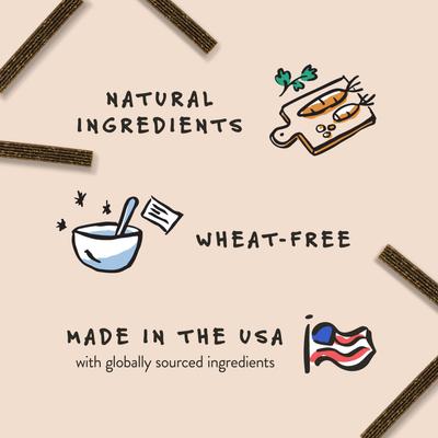 Dailies Brushy Sticks Medium Coconut & Mint Recipe Dental Dog Treats, 13-oz bag