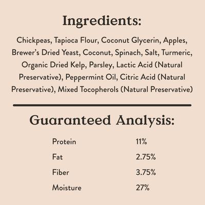 Dailies Brushy Sticks Medium Coconut & Mint Recipe Dental Dog Treats, 13-oz bag