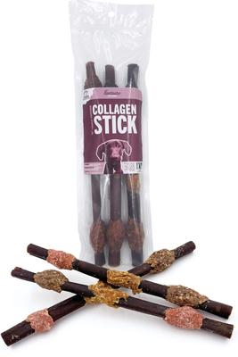12-inch Collagen Sticks with Triple Protein Dog Chews, 3 count