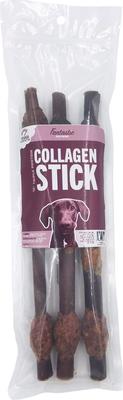 12-inch Collagen Sticks with Triple Protein Dog Chews, 3 count