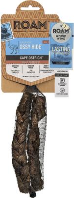 Ossy Hide Cape Ostrich Dog Treats, 2 count