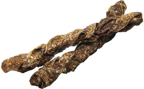 Ossy Hide Cape Ostrich Dog Treats, 2 count