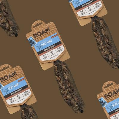 Ossy Hide Cape Ostrich Dog Treats, 2 count