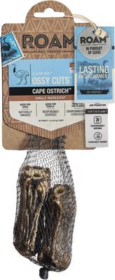 Ossy Cuts Cape Ostrich Dog Treats, 2 count