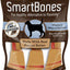 Bundle: Variety Pack - SmartBones Large Peanut Butter Chew Bones Dog Treats, 3 count, Beef & Sweet Potato Flavors