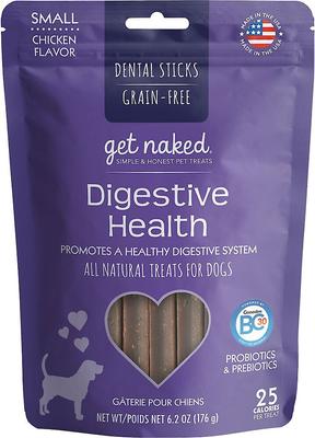 Digestive Health Grain-Free Dental Stick Dog Treats, Large, 36 count