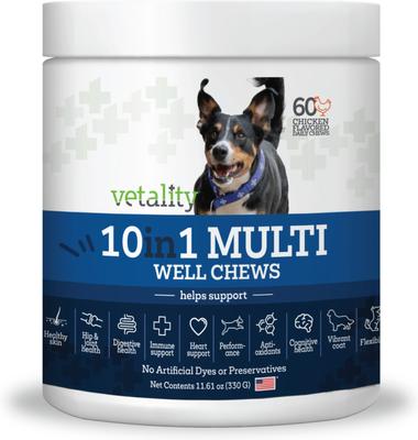 10in1 Multi Well Bites Dog Supplement, 60 count