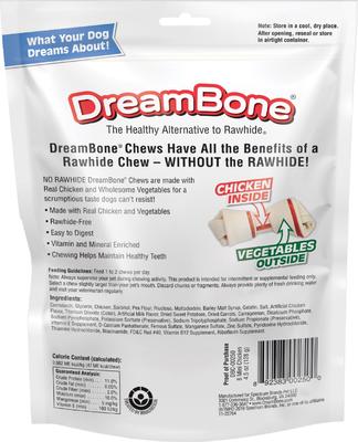 Mini Chicken Chew Bones Dog Treats, 8 count