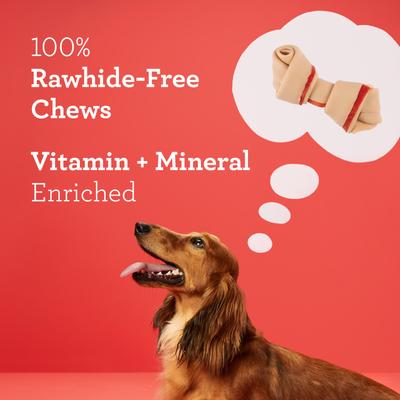 Mini Chicken Chew Bones Dog Treats, 8 count