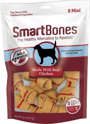 Real Chicken Mini Chews Dog Treats, 8 count