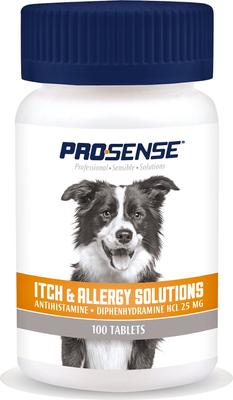 Dog Itch & Allergy Solutions Tablets, 100 count