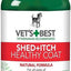 Bundle: Vet's Best Healthy Coat Shed & Itch Relief Dog Supplement, 50 count + Vet's Best Seasonal Allergy Relief Dog Supplement, 60 count