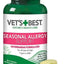 Bundle: Vet's Best Healthy Coat Shed & Itch Relief Dog Supplement, 50 count + Vet's Best Seasonal Allergy Relief Dog Supplement, 60 count