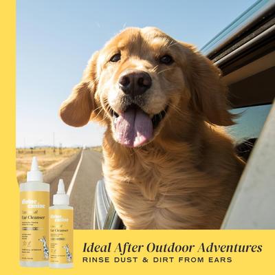 Essential Ear Cleanser, Anti-Microbial & Anti-Odor Solution Dog Ear Cleaner, 4-fl oz bottle
