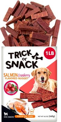 Salmon & Cranberry Flavored Nugget Dog Treats, 1-lb bag