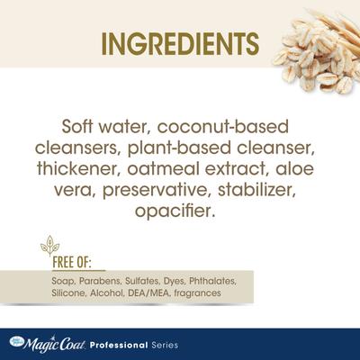 Champú hipoalergénico nutritivo de avena para perros Magic Coat Professional Series, bolsa de 16 onzas líquidas