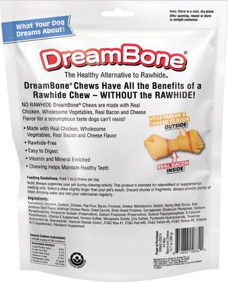 Bacon & Cheese Chews Dog Treats, 24 count